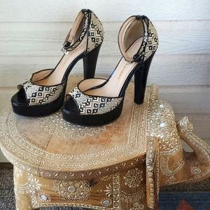 Chinese Laundry Peeptoe Platform Sandals